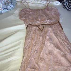 Blush Hi-Lo dress XL